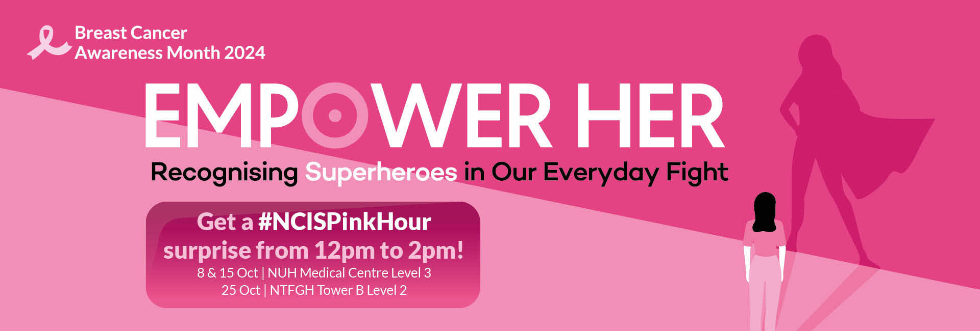 Breast Cancer Awareness Month 2024 Desktop Banner